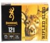 Browning Ammo B193121221 Rifled Slug 12 Gauge 2.75&quot; 1 oz 1 Shot 5 Bx/ 50 Cs