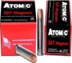 ATOMIC AMMO .357 MAGNUM 158GR. BONDED JHP 20-PACK