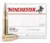 Winchester Ammo USA3081 USA  308 Win 147 gr Full Metal Jacket (FMJ) Rifle Ammunition 20rd BOX