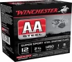 Winchester Ammo AASCL12S8 AA Steel  12 Gauge 2.75&quot; 1 oz 8 Shot 25 Bx/ 10 Cs