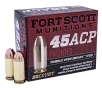 Fort Scott Munitions 45 ACP 180 gr Tumble Upon Impact (TUI) 20rd Box