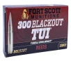 Fort Scott Munitions 300 Blackout 115 gr SCS Tumble Upon Impact (TUI) 20rd Box