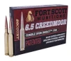 Fort Scott Munitions 6.5 Creedmoor 123 gr SCS Tumble Upon Impact (TUI) 20rd Box