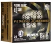 Federal APD40P1 Personal Defense Punch 40 S&amp;W 165 gr Jacketed Hollow Point (JHP) 20 Bx/ 10 Cs