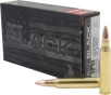 Hornady Black 223 Rem 62 gr Full Metal Jacket 20 Bx/ 10 Cs