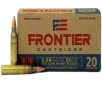 Frontier Cartridge FR240 Rifle  5.56x45mm NATO 55 gr Hollow Point Match 20 Box