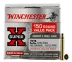 Winchester Ammo X22MH150 Super-X  22 Mag 40 gr Jacketed Hollow Point (JHP) 150 Bx/ 10 Cs (Value Pack)