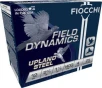 FIOCCHI HI VELOCITY STEEL AMO 12GA 2.75 IN 1 1/8 OZ #4 1400FPS 25RD BOX