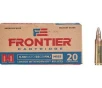 Hornady Frontier 5.56x5mm NATO 55gr Full Metal Jacket (M193) 20rd Boxes