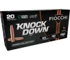 FIOCCHI KNOCK DOWN AMO LEAD FREE COPPER HP 6.5 CREEDMORE120GR 20RD ( 10 PER CASE )