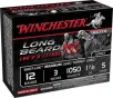 Winchester Ammo STLB123M5 Long Beard XR Shot-Lok Magnum 12 Gauge 3&quot; 1 7/8 oz 5 Shot 10 Bx/ 10 Cs