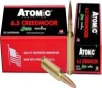 Atomic 00404 Rifle  6.5 Creedmoor 142 gr Hollow Point Match 20 Bx/ 10 Cs