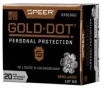 Speer Gold Dot 9mm, 147gr Hollow Point, 20rd Box