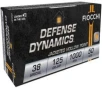 FIOCCHI AMO 38 SPECIAL 125GR JHP 50-RD ( 20 BOXES PER CASE )