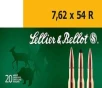 Sellier &amp; Bellot SB76254RA Rifle  7.62x54mmR 180 gr Full Metal Jacket (FMJ) 20 Bx/ 20 Cs
