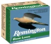 Remington Ammunition GL208 Lead Game Loads  20 Gauge 2.75&quot; 7/8 oz 8 Shot 25 Bx/ 10 Cs