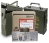 Sterling 9mm 115 Gr FMJ Steel Cased Ammo 1500rd CASE W/2 Ammo Cans