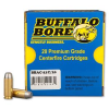 Buffalo Bore Ammunition 21C/20 Outdoorsman  10mm Auto 220 gr Hard Cast Flat Nose (HCFN) 20 Bx/ 12 Cs