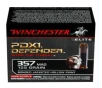 Winchester Ammo S357MPDB Defender  357 Mag 125 gr Bonded Jacket Hollow Point 20 Bx/ 10 Cs