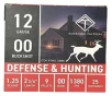 ATI ATIACL12B00C   12Gauge 2.75&quot; 1 1/4oz 00Buck Shot 25 Per Box/10 Case