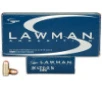 Speer Lawman Handgun Ammunition 53608, 380 ACP, Full Metal Jacket (FMJ), 95 GR, 950 fps,