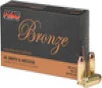 PMC Bronze 40 S&amp;W 180 Grain Full Metal Jacket Flat Point