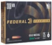 Federal Premium Gold Medal .308 Winchester 175 Grain Sierra MatchKing Boat-tail Hollow Point Rifle Ammunition