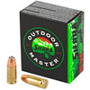 Sierra Outdoor Master 9mm 124Grain Jacketed Hollow Point