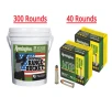 Remington Range Bucket 38 Special 130 Gr. FMJ 300 Rds. &amp; High Terminal Performance 38 Special 110 Gr. SJHP 40 Rds. Ammunition Total of 340 Rds.