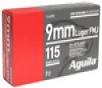 Aguila Target &amp; Range 9mm Luger 115 Grain FMJ