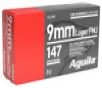 Aguila Target &amp; Range 9mm Luger 147 Grain Full Metal Jacket Flat Point