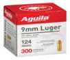 Aguila Target &amp; Range 9mm Luger 124 Grain FMJ