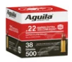Aguila 1B221118 Super Extra High Velocity 22 LR 38 gr Copper Plated Hollow Point
