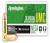 Remington UMC 38 Special 130 Grain,Full Metal Jacket -23731