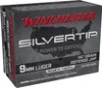 Winchester Ammo Super-X 9mm Luger 147 gr Silvertip Hollow Point-W9MMST2