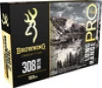 Browning Long Range Pro Match .308 Winchester 168gr Sierra MatchKing Hollow Point Boat Tail Ammunition 20rds