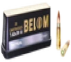 Belom Tactical 7.62x39mm 123gr FMJ Ammunition 20rds