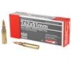 Aguila 7.62mm 150gr FMJBT Ammunition 20rds