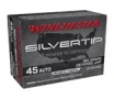 Silvertip(TM) 45 Automatic Ammo - 45 Acp 185gr Defense Jacketed Hollow Point 20/Box