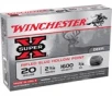 Super-X 20 Gauge Shotgun Ammo - Super-X 20 Gauge 2-3/4&#039;&#039;&#039;&#039; 3/4oz Rifled Slug 5/Box