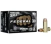 Personal Defense Punch 38 Special +p Ammo - 38 Special +p 120gr Jacketed Hollow Point 20/Box