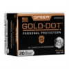 Gold Dot Personal Protection 357 Magnum Ammo - 357 Magnum 158gr Gold Dot Hollow Point 20/Box