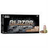 Blazer Brass 9mm Luger Handgun Ammo - Blazer 9mm Luger 147gr Full Metal Jacket 50/Box