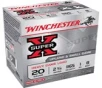 Super-X 20 Gauge 2-3/4&#039;&#039;&#039;&#039; #8 Shot Shotgun Ammo - Super-X 20 Gauge 2-3/4&#039;&#039;&#039;&#039; 1oz #8 Shot 250/Case