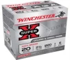Super-X High Brass 20 Gauge Shotgun Ammo - Super-X 20 Gauge 2-3/4&#039;&#039;&#039;&#039; 1 Oz #6 Shot 25/Box