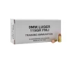 CCI Blazer 9mm Luger 115 Grain FMJ Centerfire Training Ammo