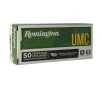 Remington UMC .40 S&amp;ampW 180 Grain FMJ Handgun Ammo - 50 Rounds