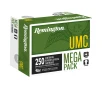 Remington UMC Mega Pack .40 S&amp;ampW 180 Grain FMJ Handgun Ammo