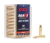 CCI .22 WMR 40 Grain TMJ Rimfire Ammo