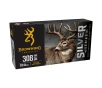 Browning Silver Series .308 Winchester 180 Grain Plated Soft Point Centerfire Rifle Ammo